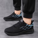 Work men's shoes spring and summer new black sports shoes men's trendy shoes spring and summer casual running shoes men's running shoes men